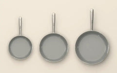 KERVA Pannentrio: 20, 24 en 28 cm (conceptbeeld)